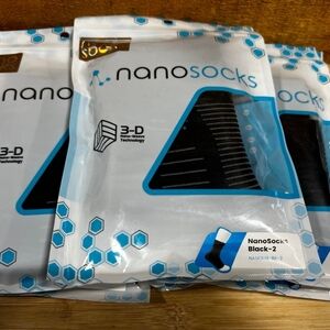 NIB NANO SOCKS (3) PAIRS